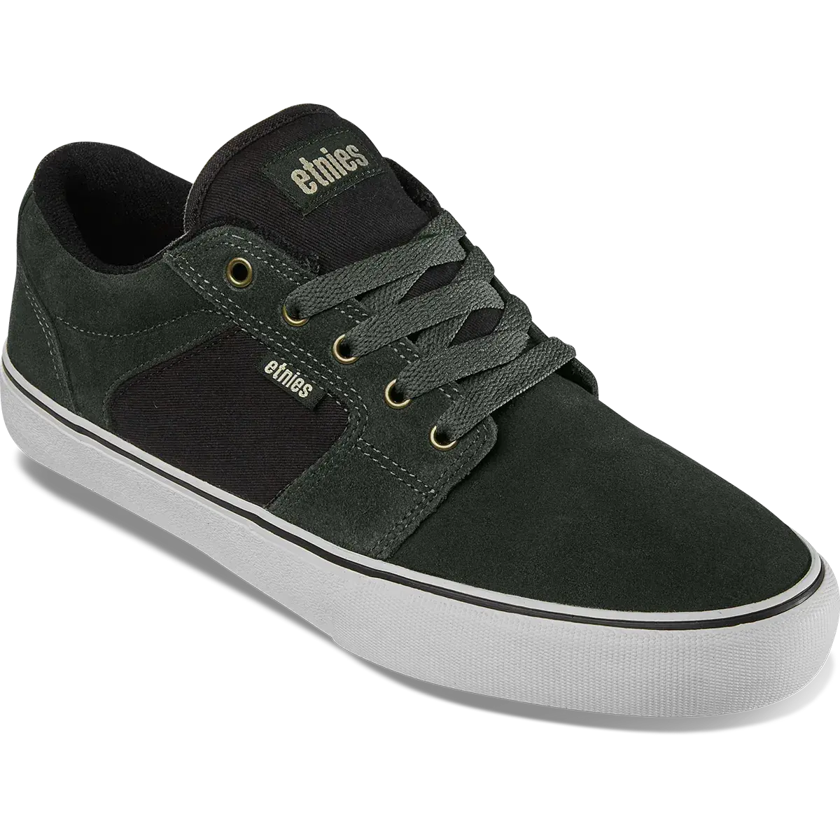 Etnies Men's Barge Ls Green/Gold Shoes