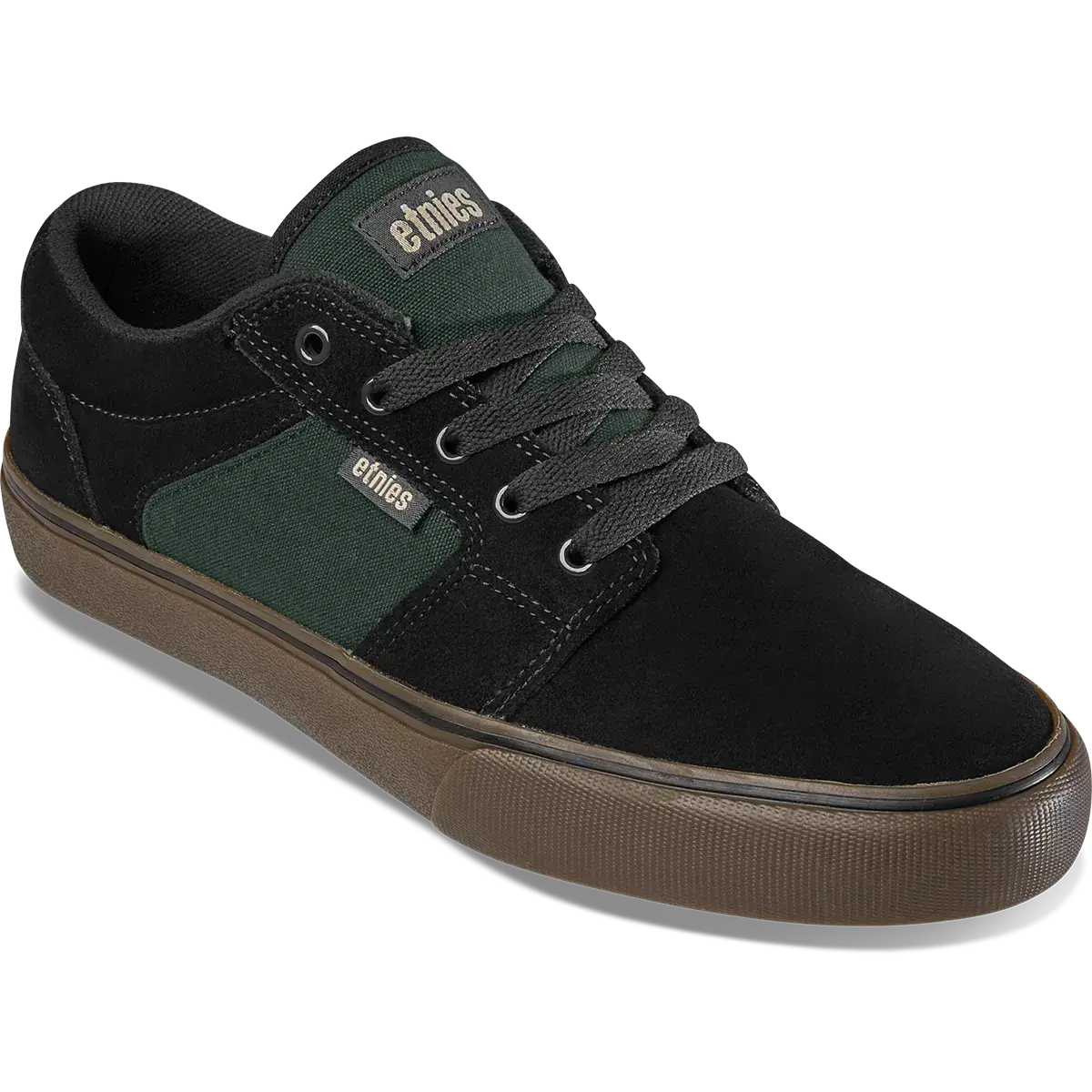 Etnies Men's Barge Ls Black/Brown/Green Shoes