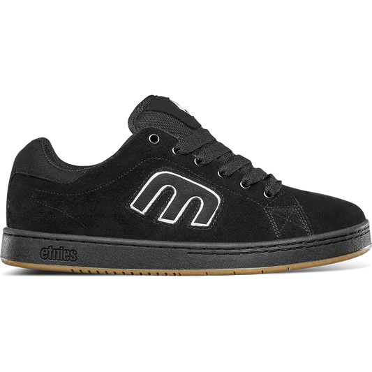 Etnies Mens Callicut Black White Shoes