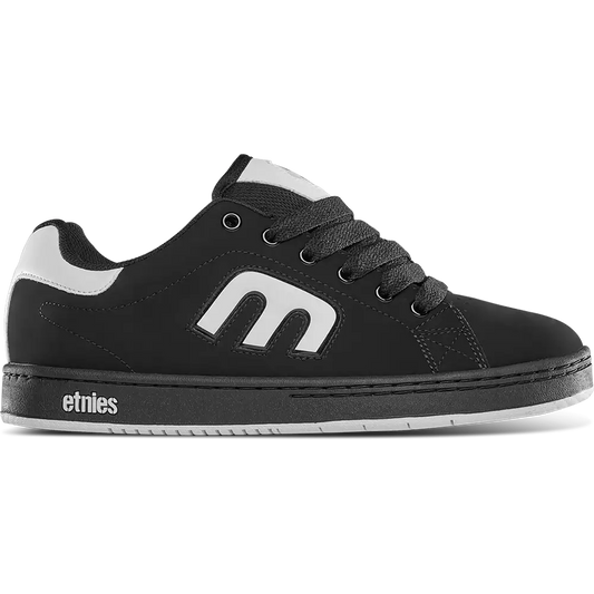 Etnies Mens Callicut Black White Black Shoes