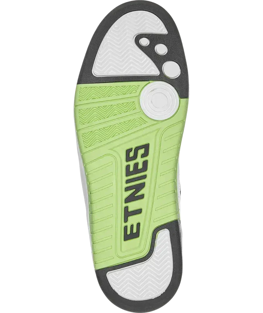 Etnies Men's Loot White/Black/Green Shoes