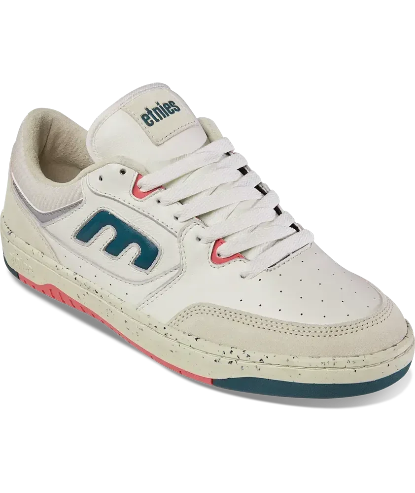 Etnies Men's Loot White/Pink / Blue Shoes