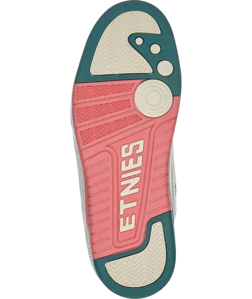 Etnies Men's Loot White/Pink / Blue Shoes