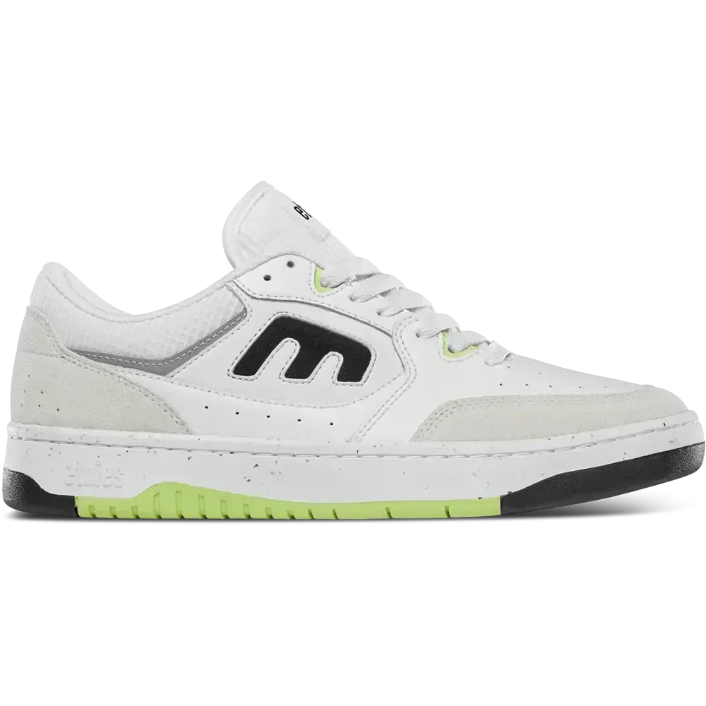 Etnies Men's Loot White/Black/Green Shoes