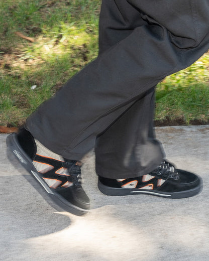 Emerica Mens Og-1 Black Tan Orange Shoes