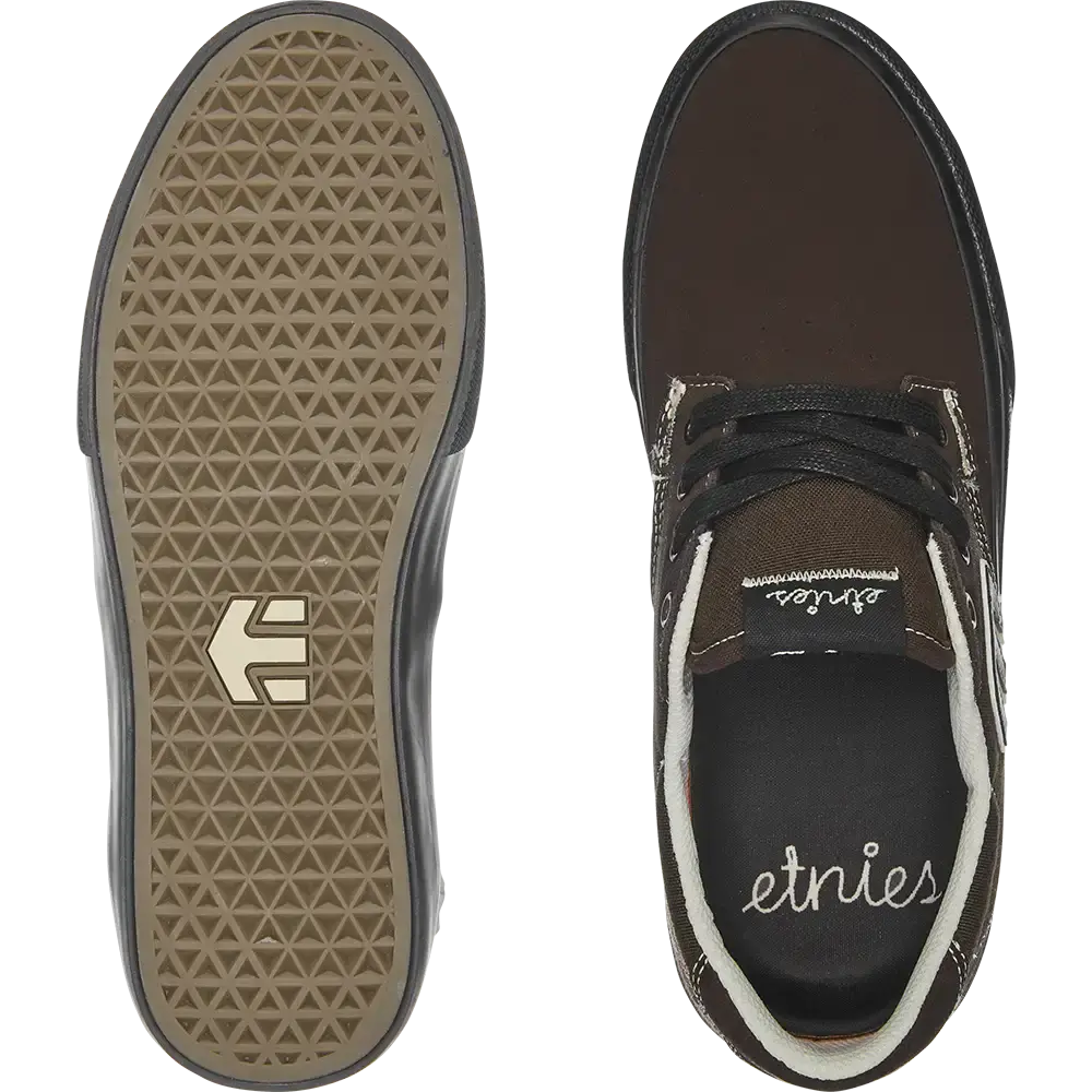 Etnies Men's Barge Plus X Julian Lewis Brown/Black Shoes