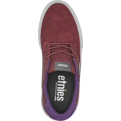 Etnies Men's Barge Plus Burgundy Shoes