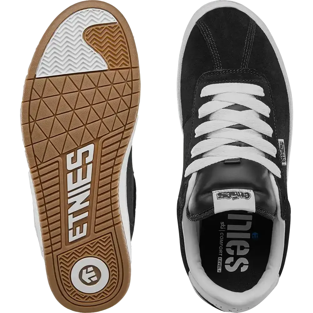 Etnies Men's Scam Black/White Shoes