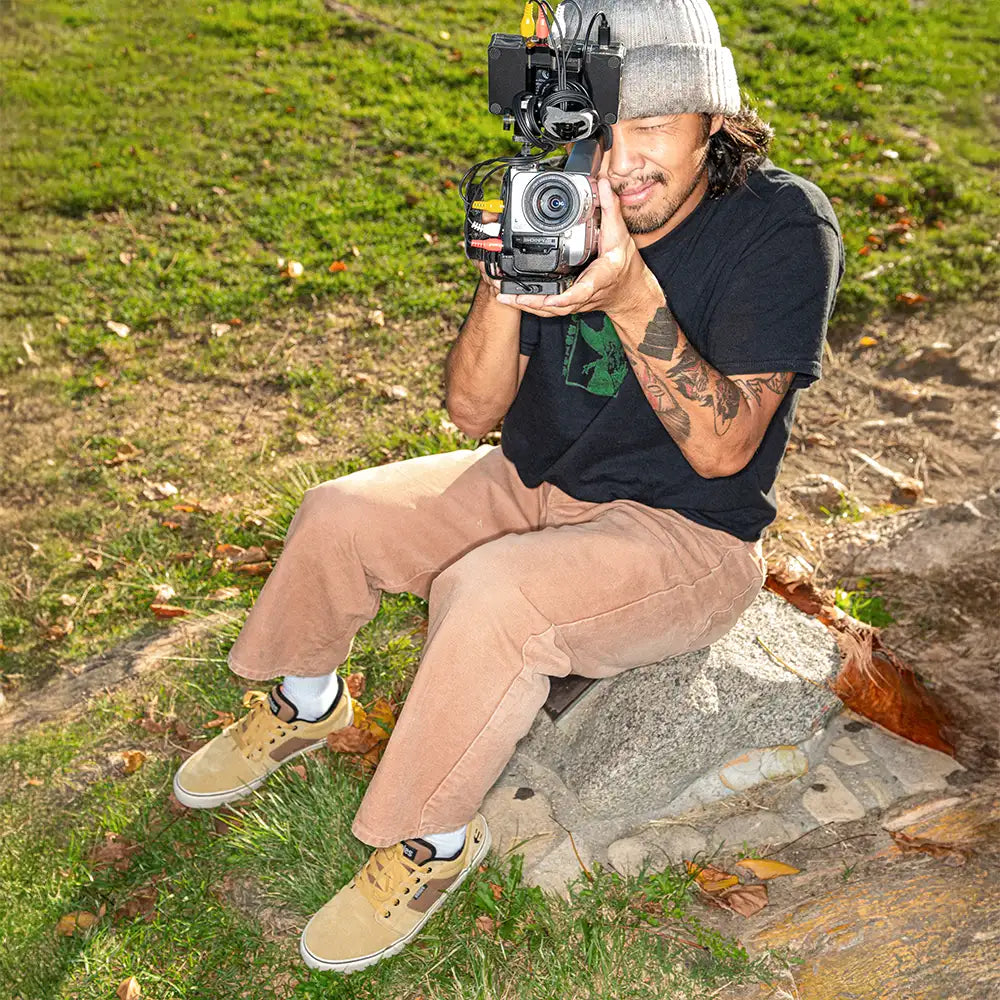 Etnies Mens Barge Ls Black Black Black Shoes