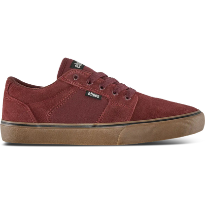 Etnies Men's Barge Ls Burgundy/Gum Shoes