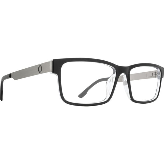Spy Optics Eyeglass Frames Women's Hale 58 Black Clear Gunmetal Eyeglasses