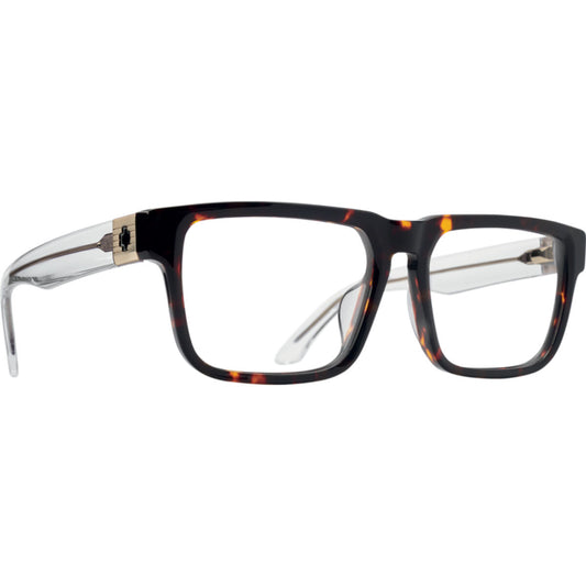 Spy Optics Eyeglass Frames Men's Helm Optical 56 Dark Tortoise Crystal Eyeglasses