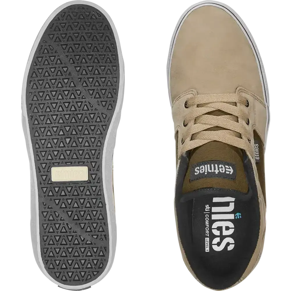 Etnies Men's Barge Ls Tan/Brown/Orange Shoes