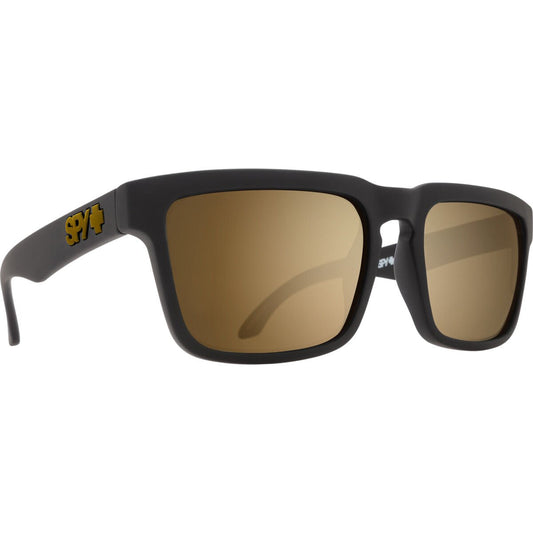 Spy Optics Men's Helm Low Bridge Fit Soft Matte Black Sunglasses