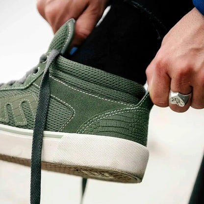 Etnies Men's Windrow Vulc Mid X Fabiana Delfino Green Shoes
