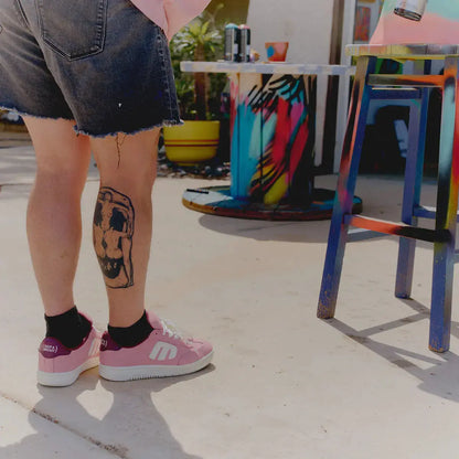 Etnies Men's Locut X Keep A Breast Pink Shoes