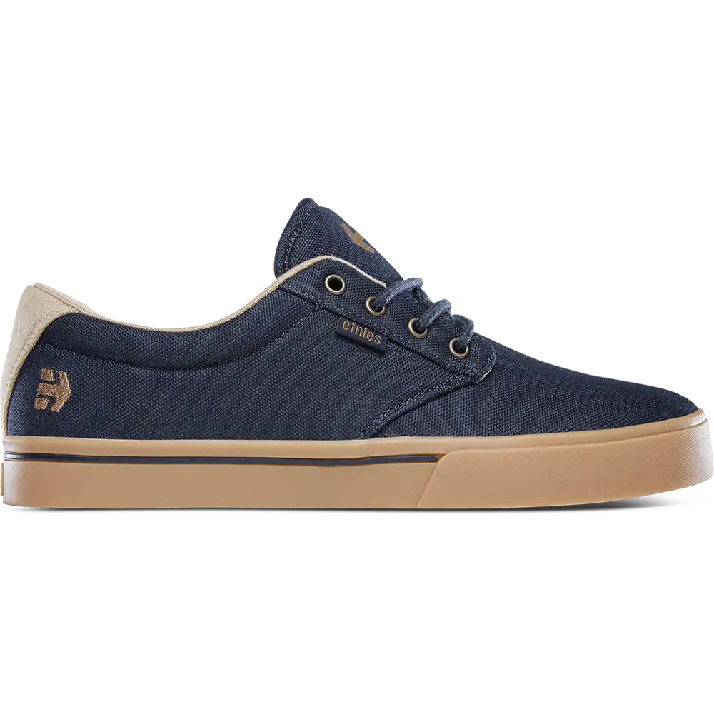 Etnies Mens Jameson 2 Eco Navy Gum Gold Shoes