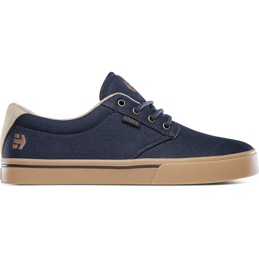 Etnies Mens Jameson 2 Eco Navy Gum Gold Shoes