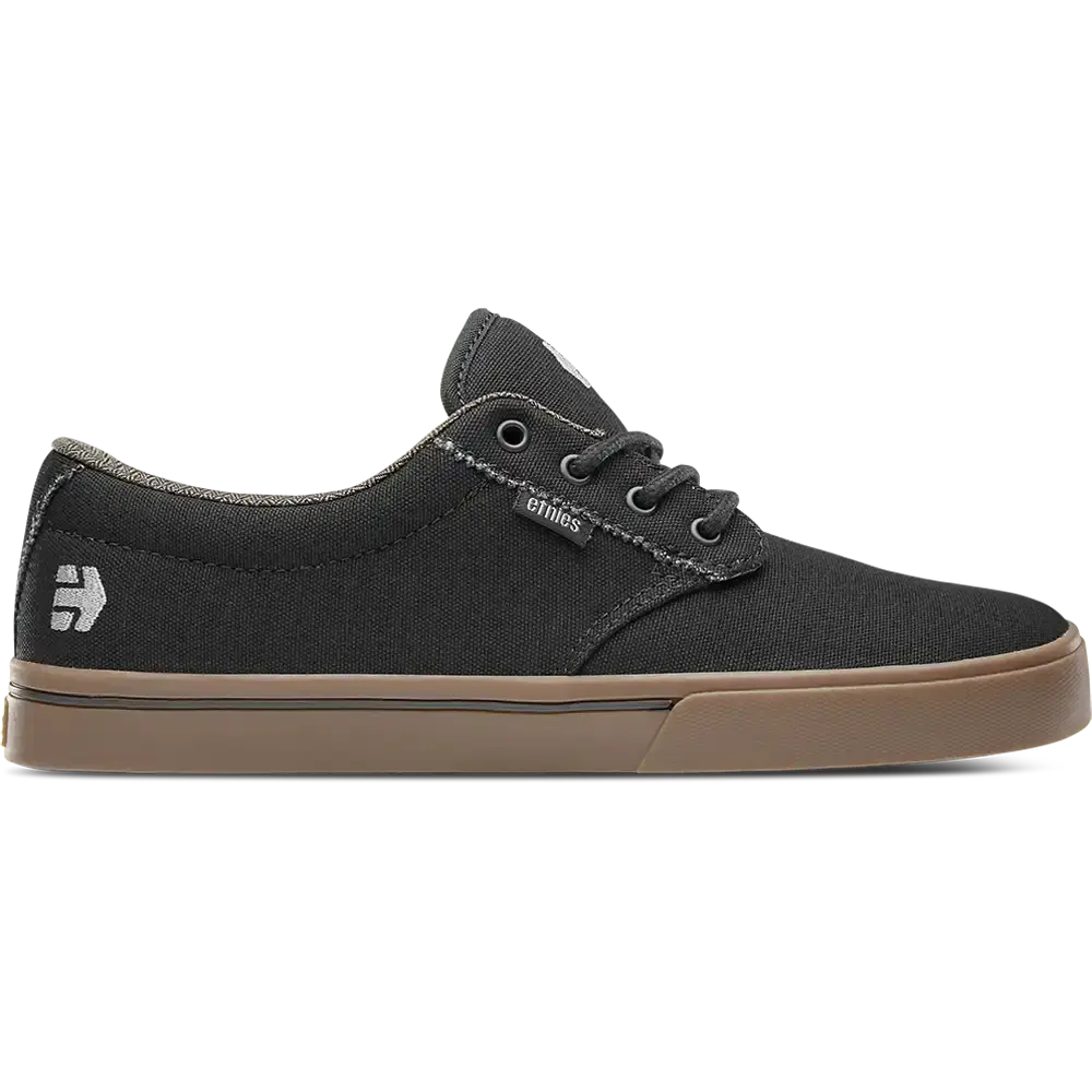 Etnies Men's Jameson 2 Eco Black/Charcoal/Gum Shoes