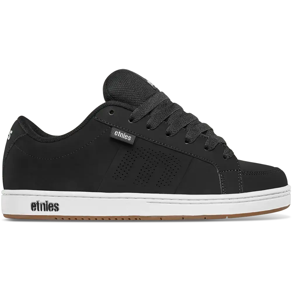 Etnies Men's Kingpin Black/White/Gum Shoes