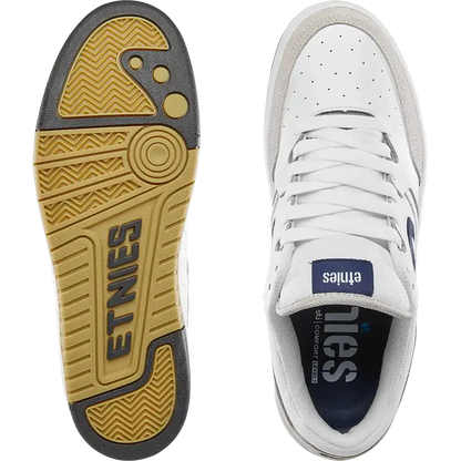 Etnies Mens Loot White Navy Shoes