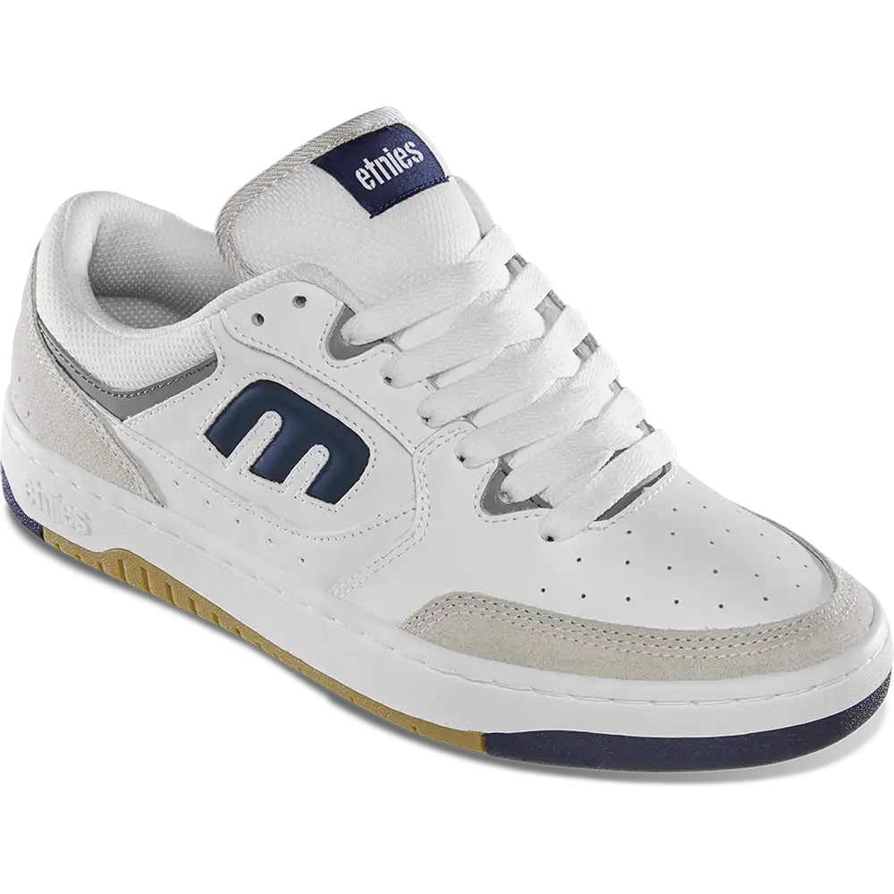 Etnies Mens Loot White Navy Shoes