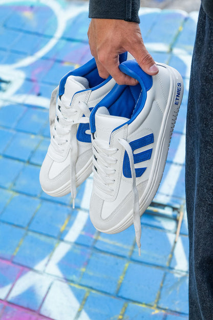 Etnies Mens Locut White Blue Shoes