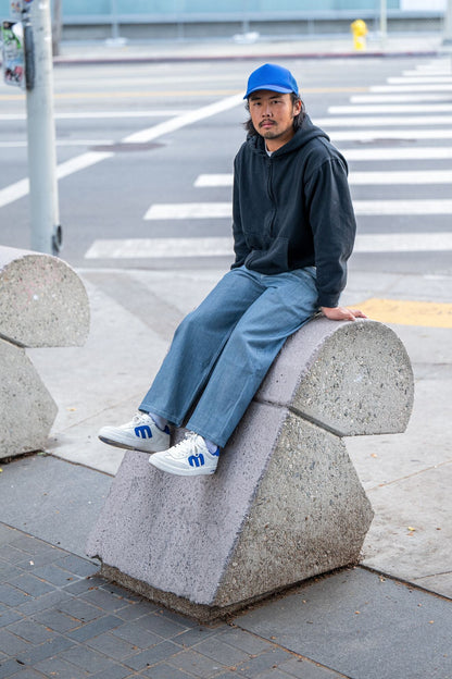 Etnies Mens Locut White Blue Shoes