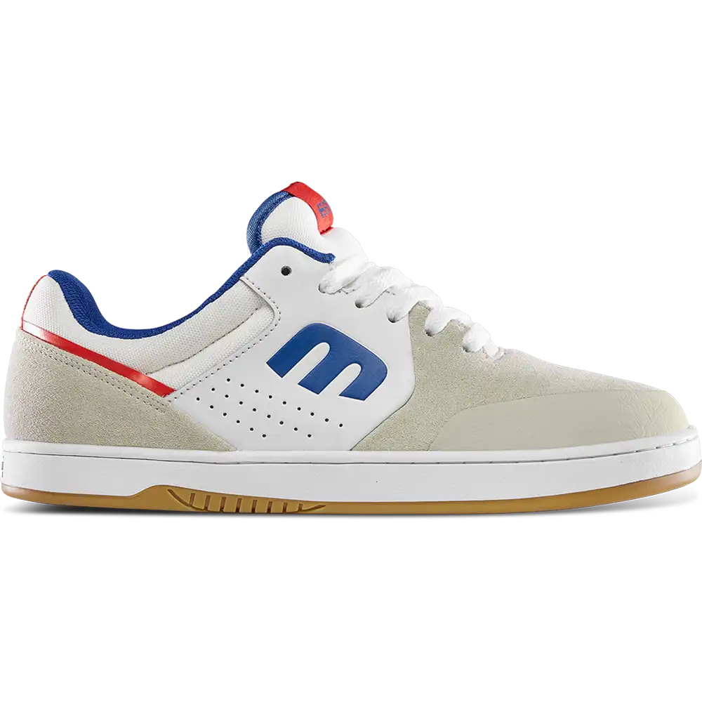 Etnies Mens Marana Michelin White Blue Red Shoes
