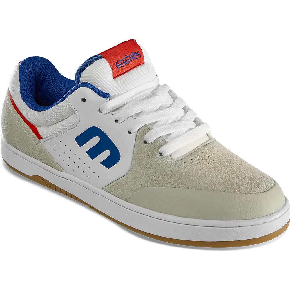 Etnies Mens Marana Michelin White Blue Red Shoes