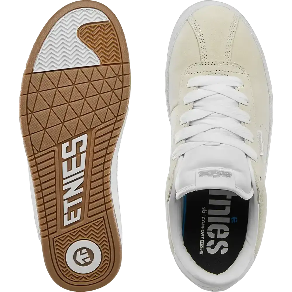 Etnies Men's Scam White/White Shoes