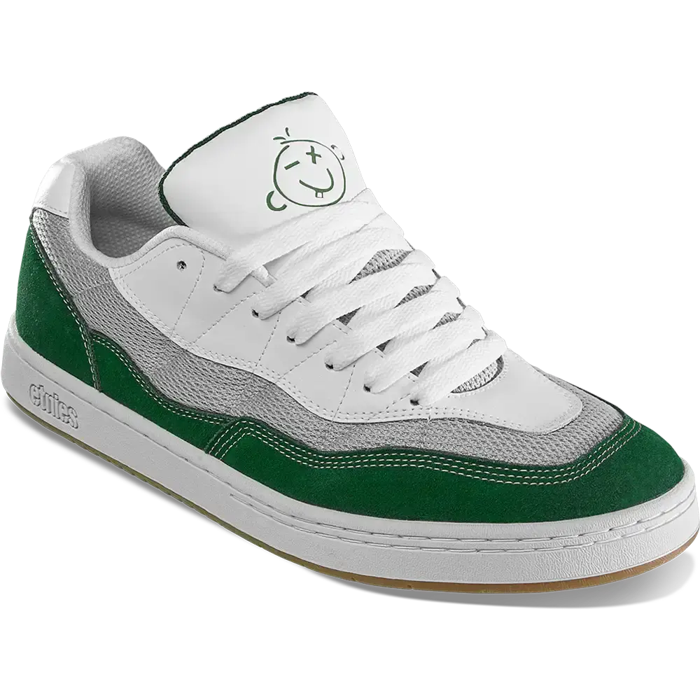 Etnies Men's Snake Green/White/Grey Shoes