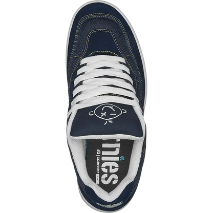 Etnies Men's Snake Navy/White/Yellow Shoes