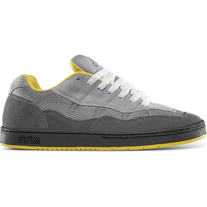 Etnies Men's Snake Grey/Grey/Yellow Shoes