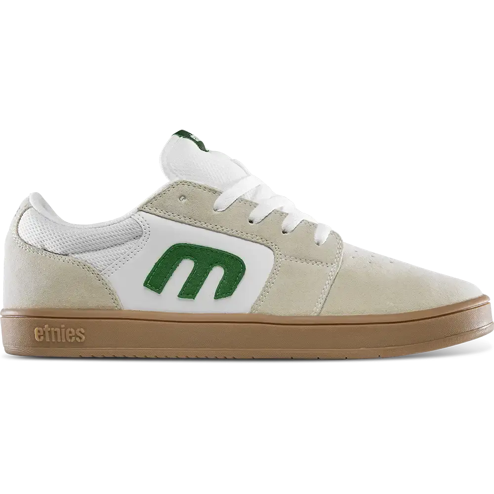 Etnies Men's Cresta White/Green/Gum Shoes