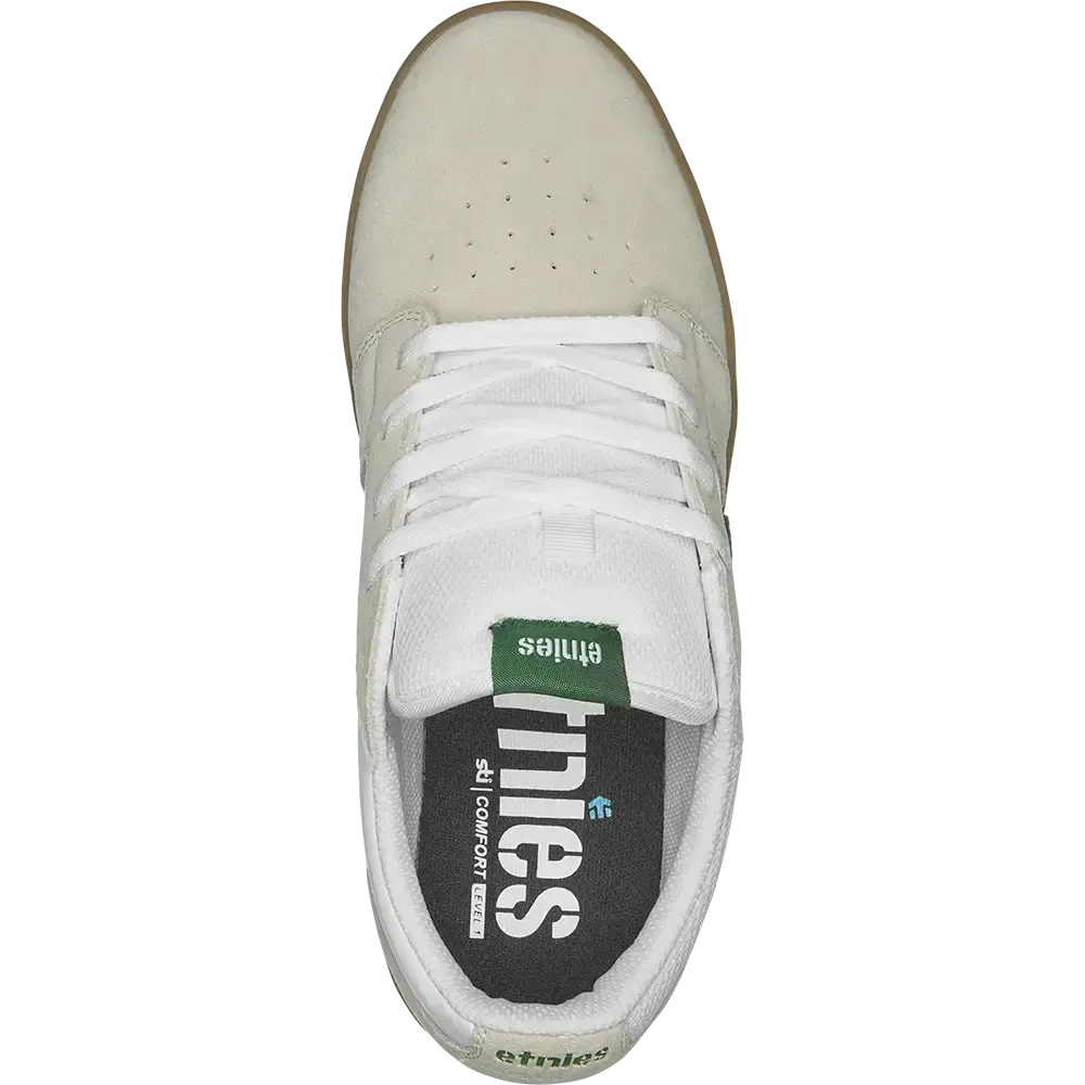 Etnies Men's Cresta White/Green/Gum Shoes