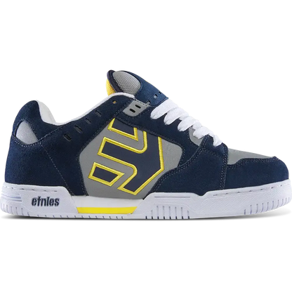 Etnies Men's Faze Navy/Grey/Yellow Shoes