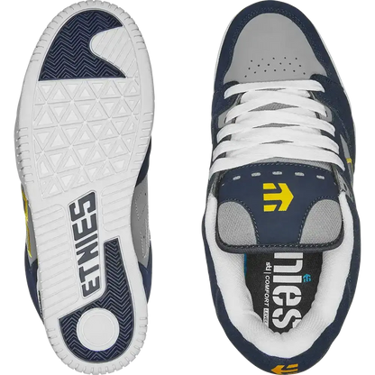 Etnies Men's Faze Navy/Grey/Yellow Shoes
