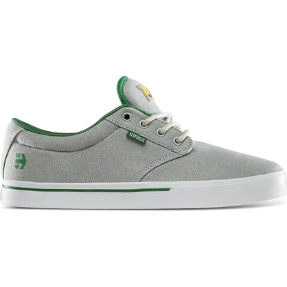Etnies Men's Jameson 2 Eco X Tftf Grey/White/Green Shoes