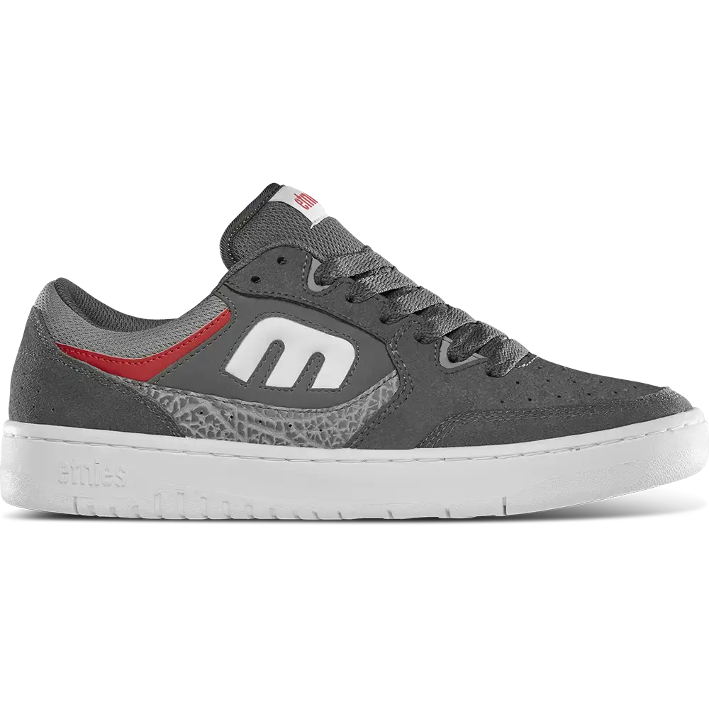 Etnies Men's Loot Grey/Light Grey/Red Shoes