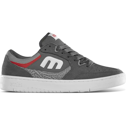 Etnies Men's Loot Grey/Light Grey/Red Shoes