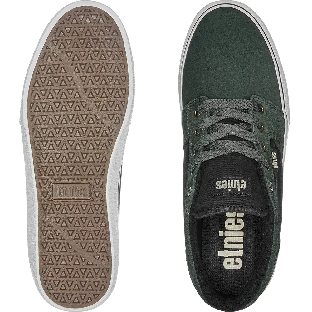 Etnies Men's Barge Ls Green/Gold Shoes