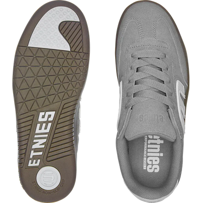 Etnies Men's Locut Grey/White/Gum Shoes