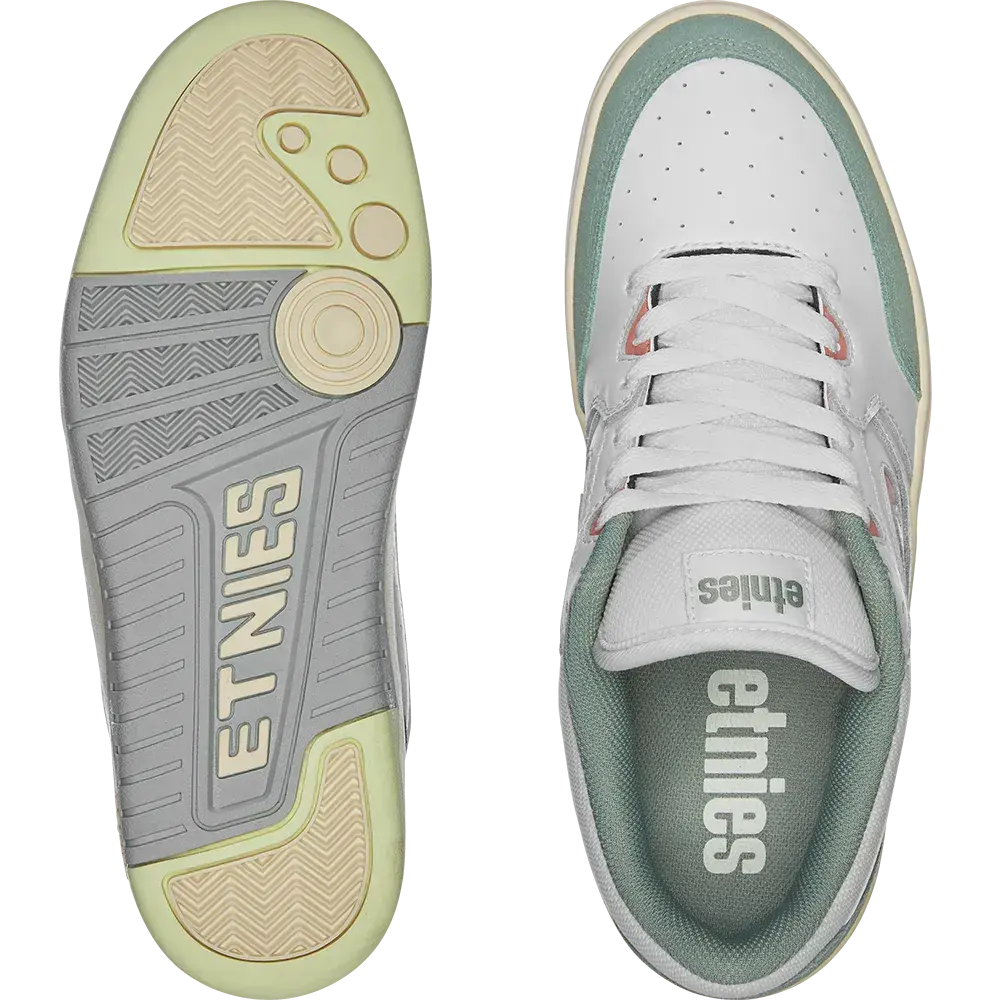 Etnies Men's Loot Green/White/Yellow Shoes