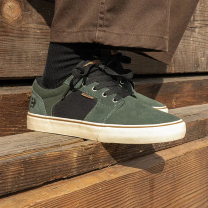 Etnies Men's Barge Ls Green/Gold Shoes