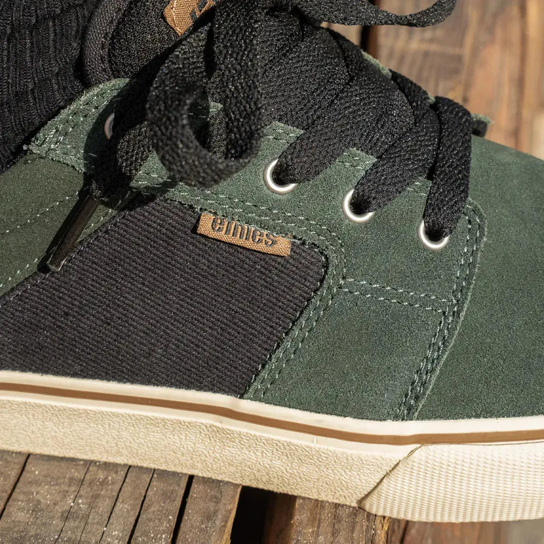 Etnies Men's Barge Ls Green/Gold Shoes
