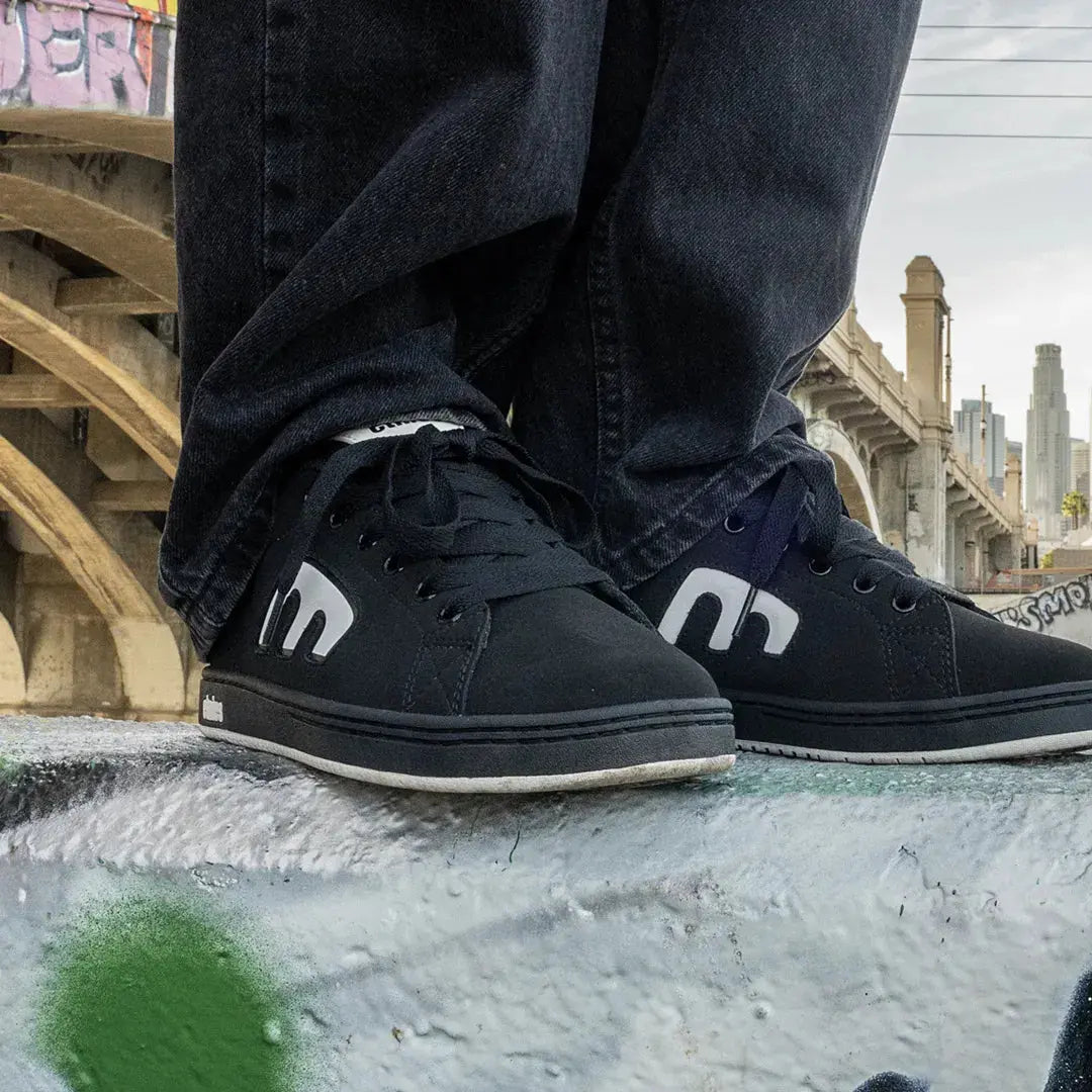 Etnies Men's Callicut Black/Black/White Shoes