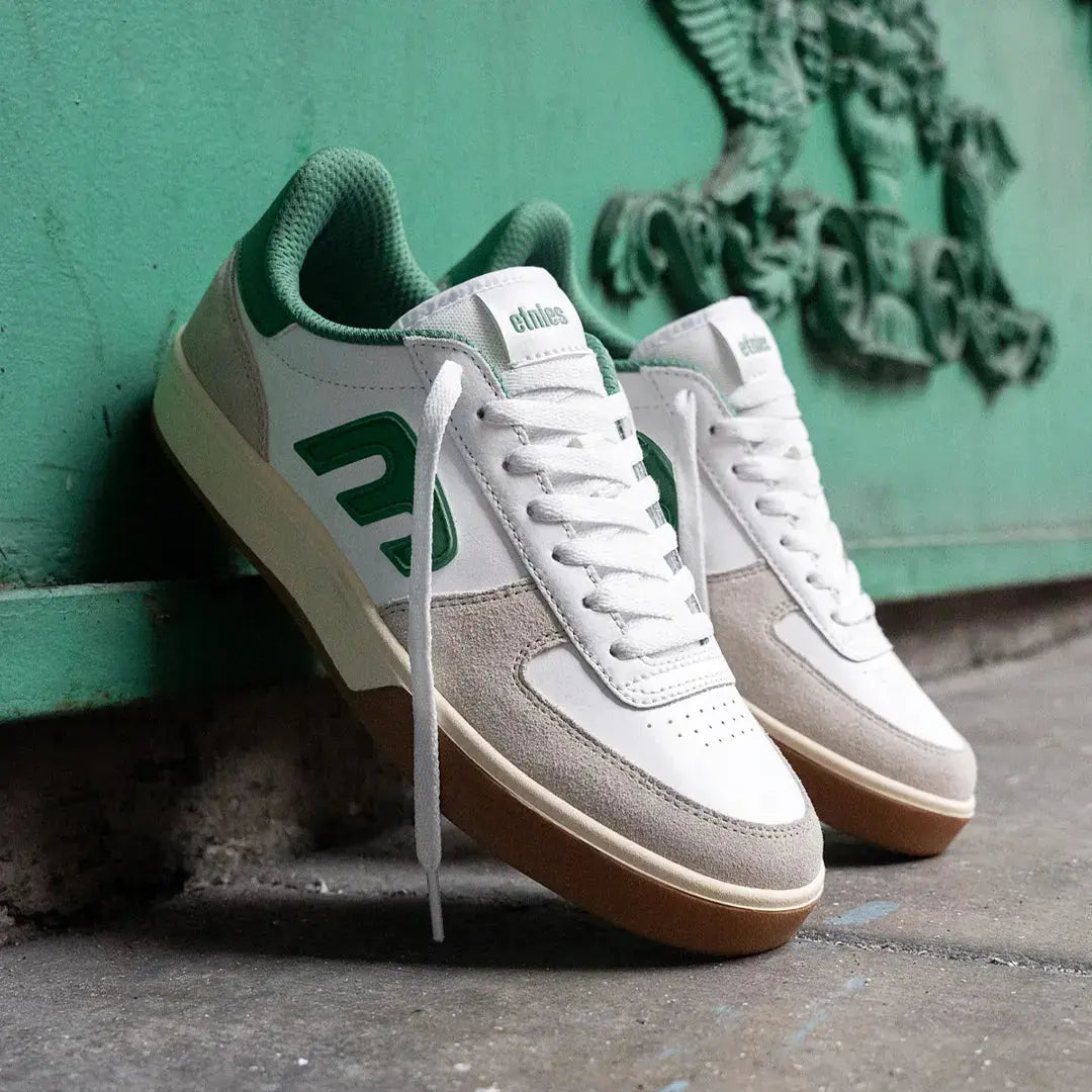 Etnies Men's Emerson Grey/White/Leather Shoes