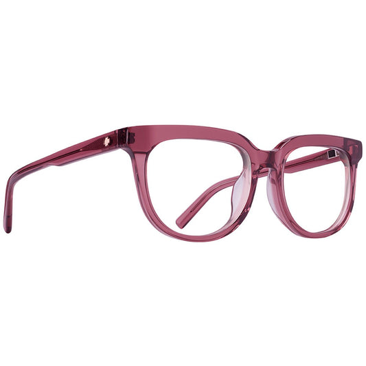 Spy Optics Eyeglass Frames Women's Bewilder Optical 53 Translucent Salmon Eyeglasses