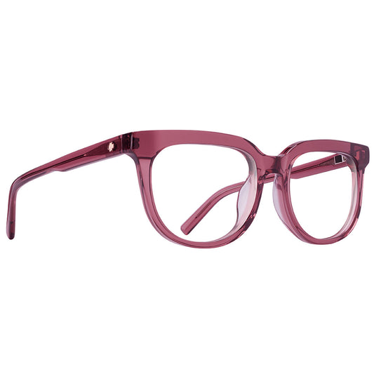 Spy Optics Eyeglass Frames Women's Bewilder Optical 55 Translucent Salmon Eyeglasses